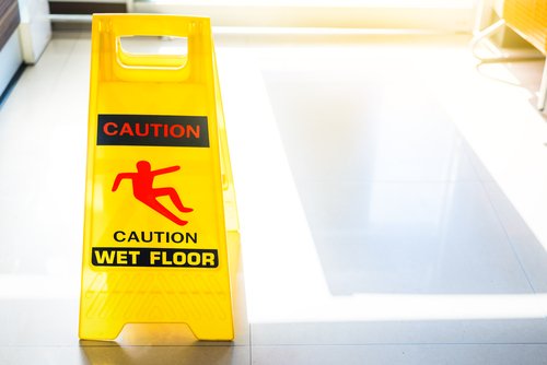 wet floor signage