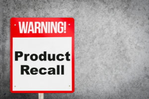 Product Recall Warning