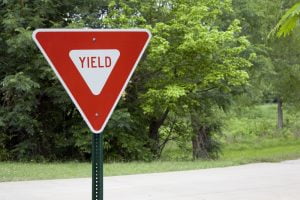 yield accident